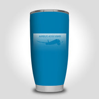 Thumbnail for Airbus A350XWB & Dots Designed Tumbler Travel Mugs