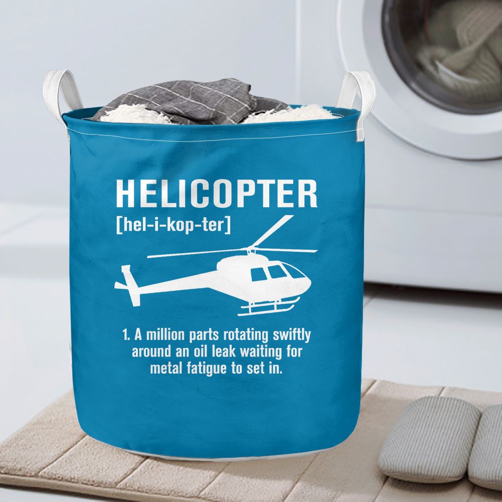 Helicopter [Noun] Designed Laundry Baskets