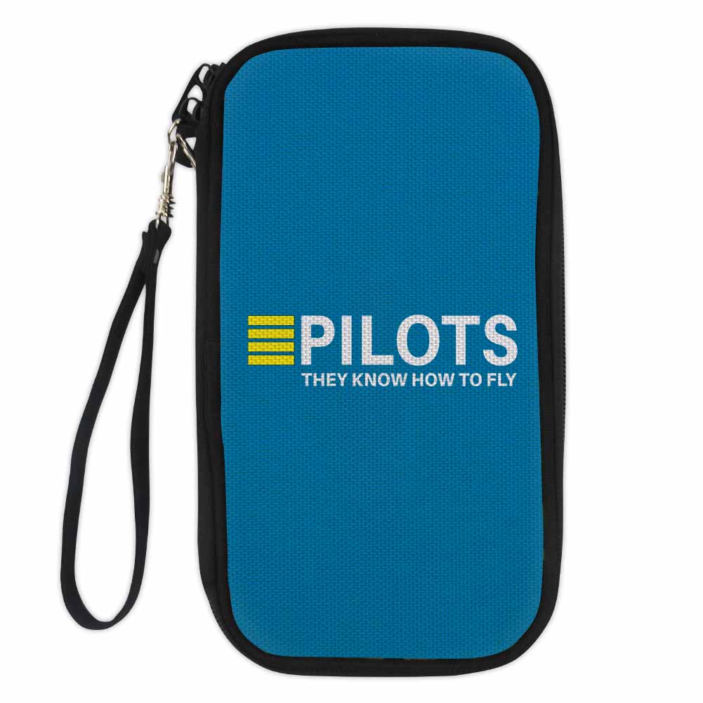 Pilots They Know How To Fly Designed Travel Cases & Wallets