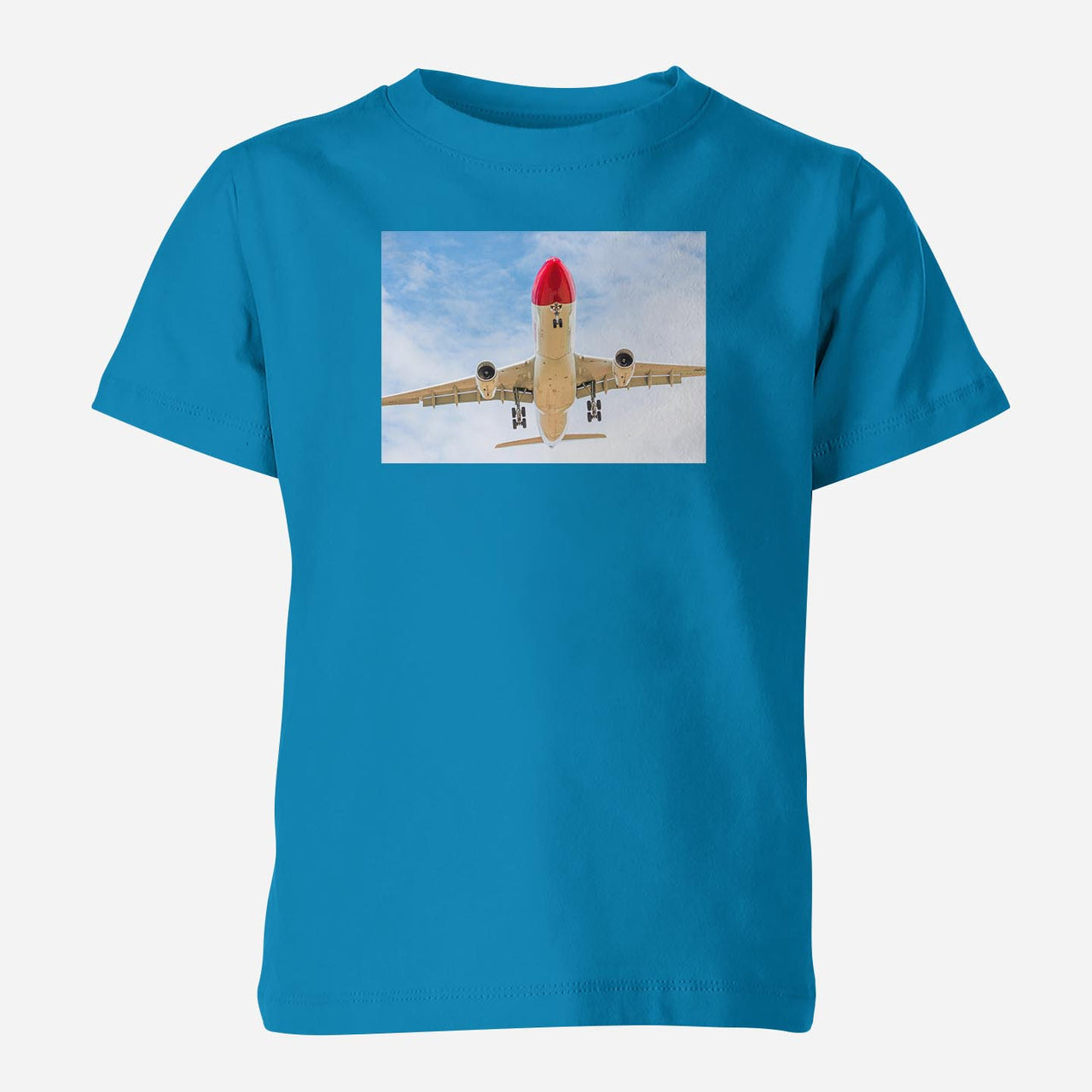 Beautiful Airbus A330 on Approach Designed Children T-Shirts