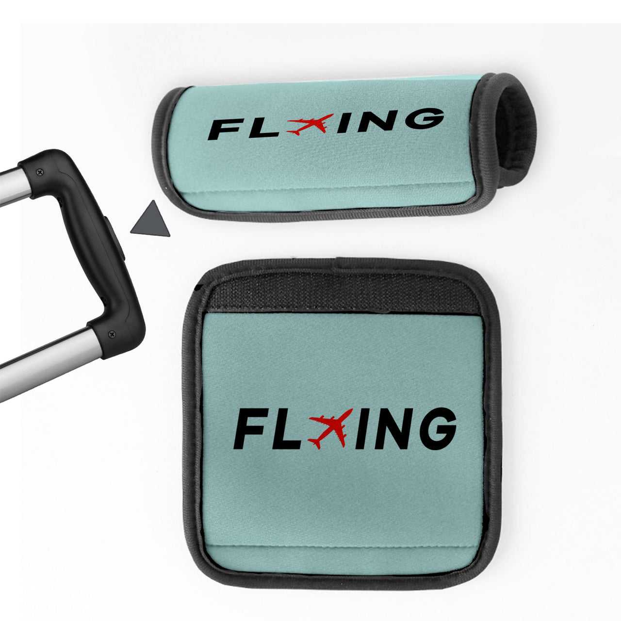 Flying Designed Neoprene Luggage Handle Covers