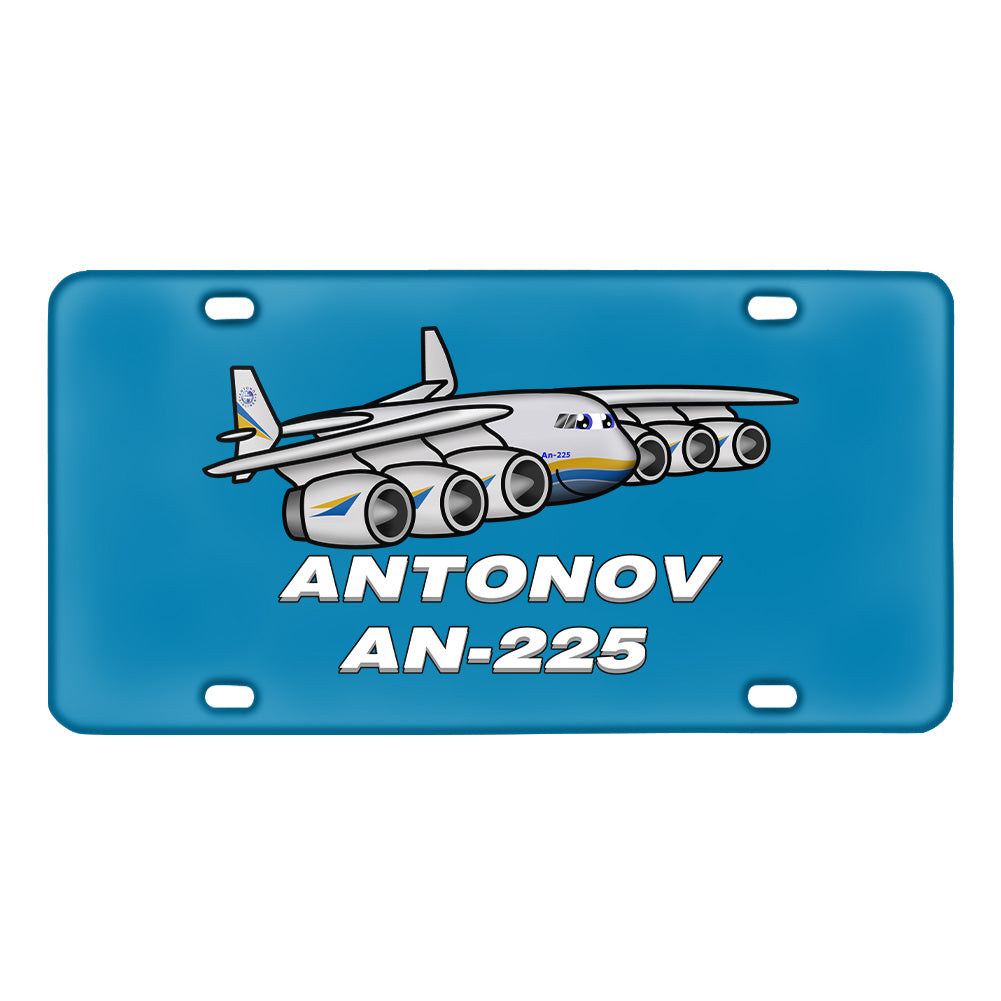 Antonov AN-225 (25) Designed Metal (License) Plates