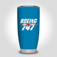 Thumbnail for Amazing Boeing 747 Designed Tumbler Travel Mugs