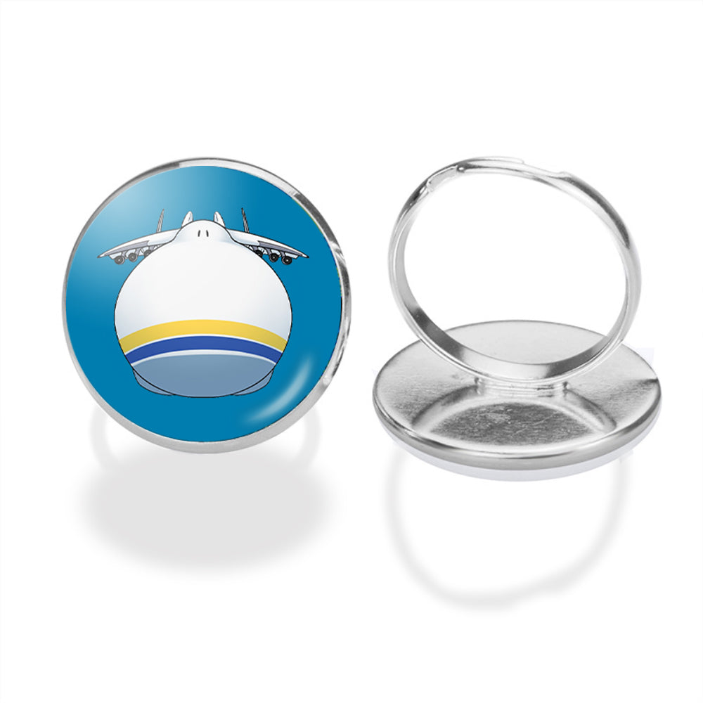 Antonov 225 ROUND Designed Rings