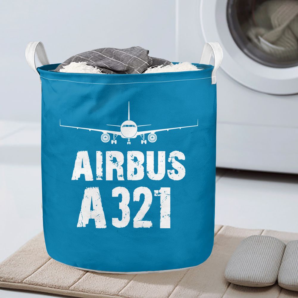 Airbus A321 & Plane Designed Laundry Baskets