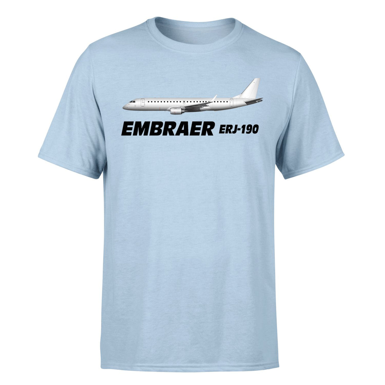The Embraer ERJ-190 Designed T-Shirts
