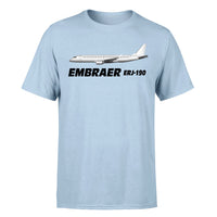 Thumbnail for The Embraer ERJ-190 Designed T-Shirts