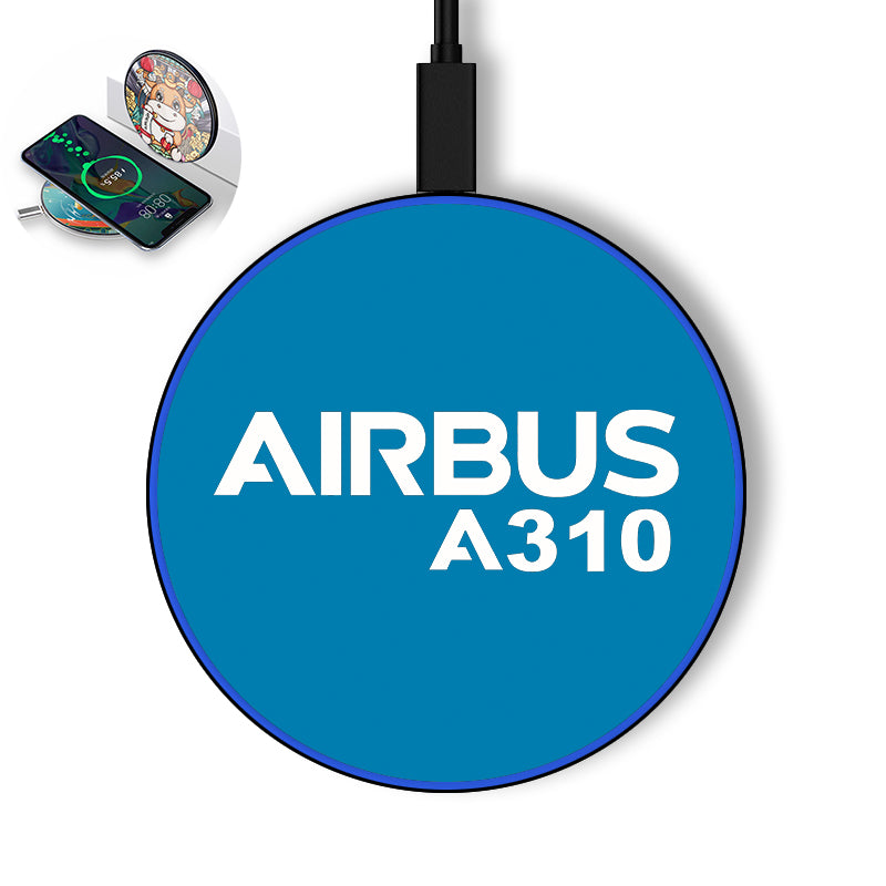 Airbus A310 & Text Designed Wireless Chargers