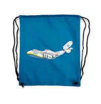 Thumbnail for RIP Antonov An-225 Designed Drawstring Bags