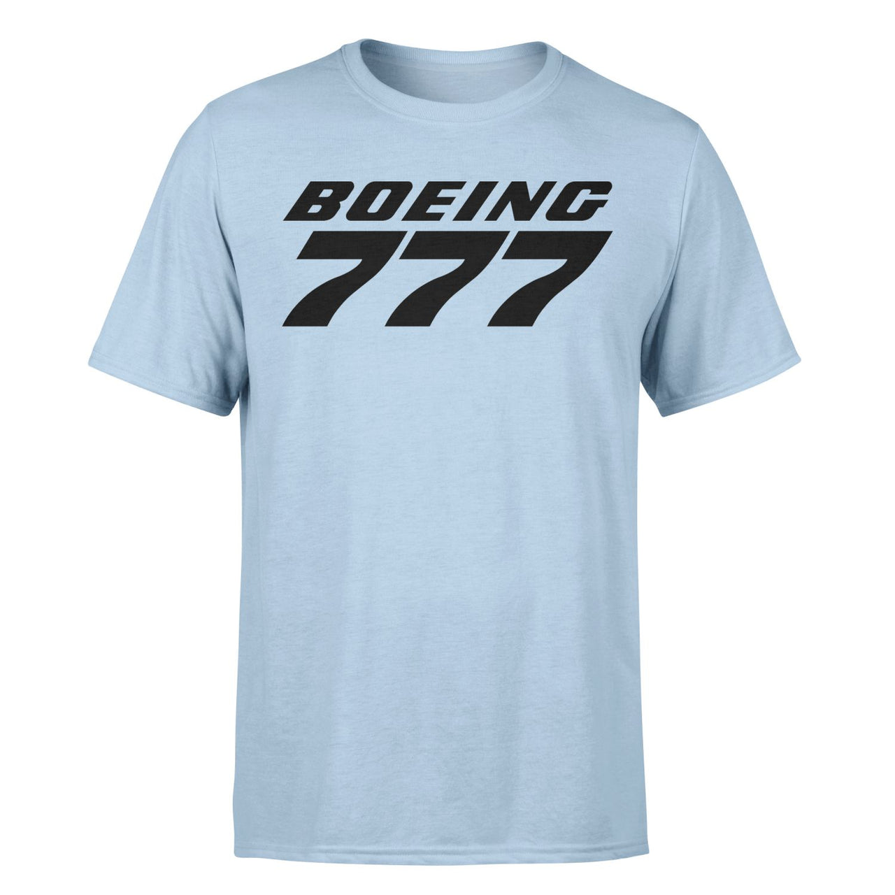 Boeing 777 & Text Designed T-Shirts