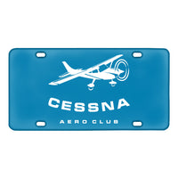 Thumbnail for Cessna Aeroclub Designed Metal (License) Plates