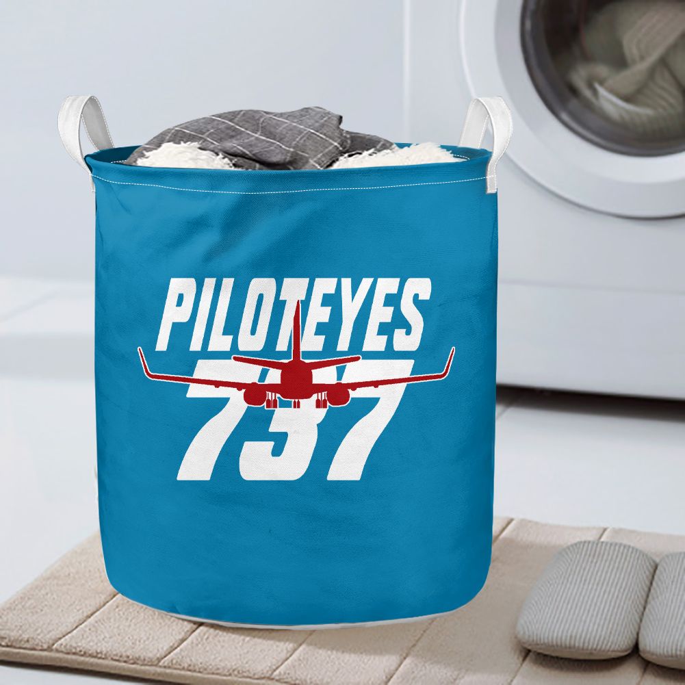 Amazing Piloteyes737 Designed Laundry Baskets