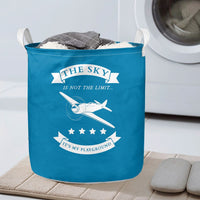 Thumbnail for The Sky is not the limit, It's my playground Designed Laundry Baskets