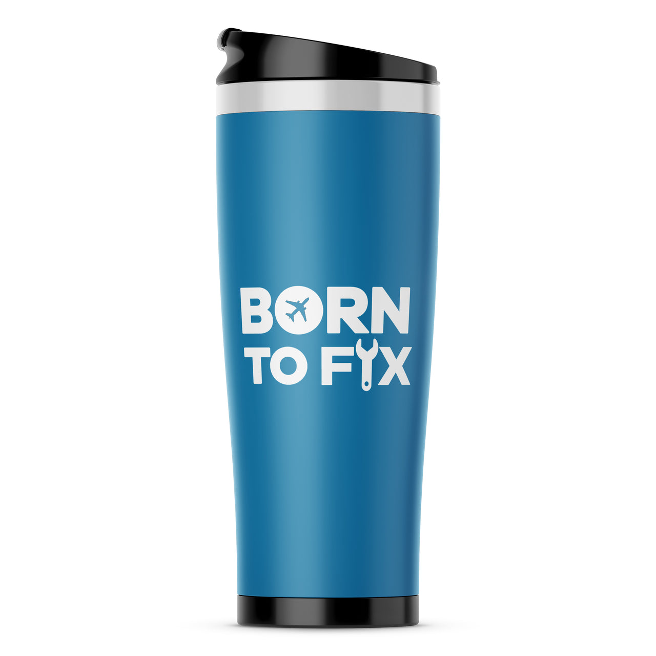 Born To Fix Airplanes Designed Travel Mugs