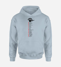 Thumbnail for Aviation Alphabet Designed Hoodies