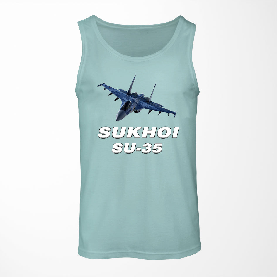 The Sukhoi SU-35 Designed Tank Tops