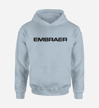 Thumbnail for Embraer & Text Designed Hoodies