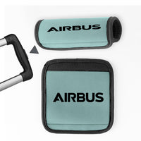 Thumbnail for Airbus & Text Designed Neoprene Luggage Handle Covers