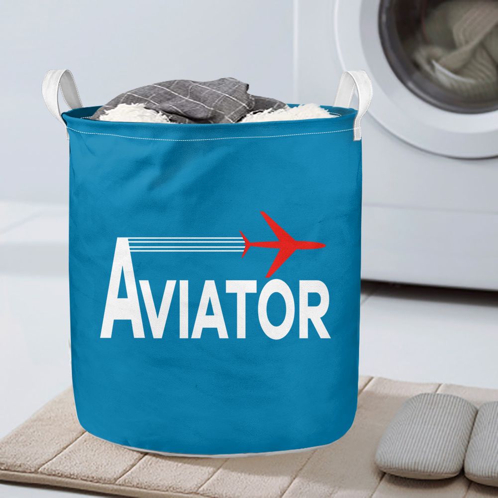 Aviator Designed Laundry Baskets