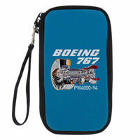 Thumbnail for Boeing 767 Engine (PW4000-94) Designed Travel Cases & Wallets