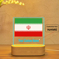 Thumbnail for Iran Flag Designed Night Lamp
