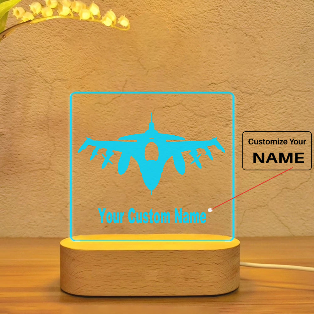 Boeing 787 Silhouette Designed Night Lamp