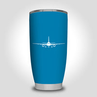 Thumbnail for Boeing 757 Silhouette Designed Tumbler Travel Mugs