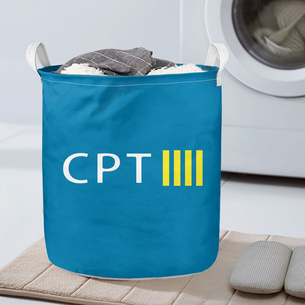 CPT & 4 Lines Designed Laundry Baskets