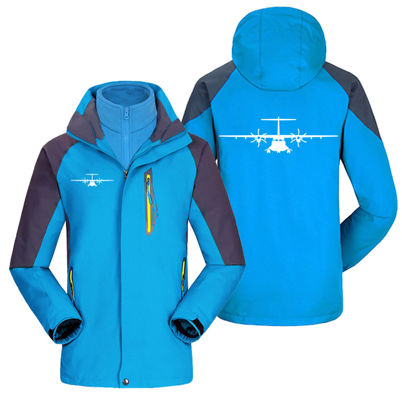 ATR-72 Silhouette Designed Thick Skiing Jackets