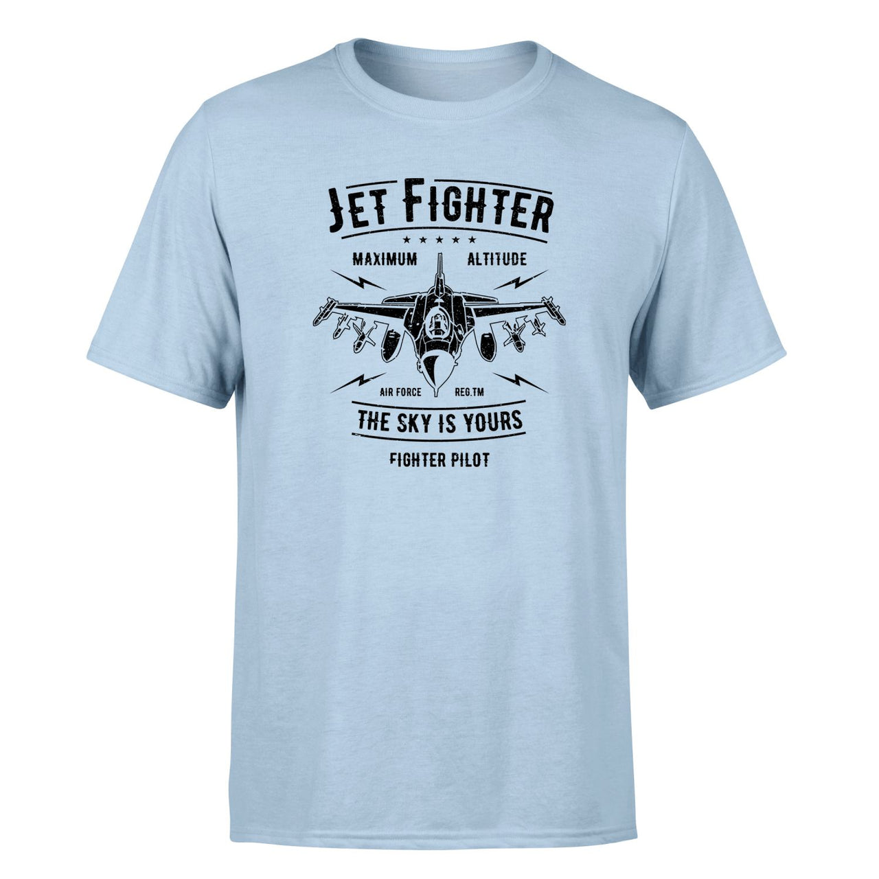 Jet Fighter - The Sky is Yours Designed T-Shirts