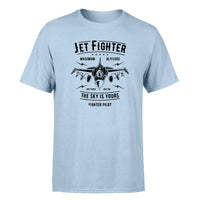 Thumbnail for Jet Fighter - The Sky is Yours Designed T-Shirts