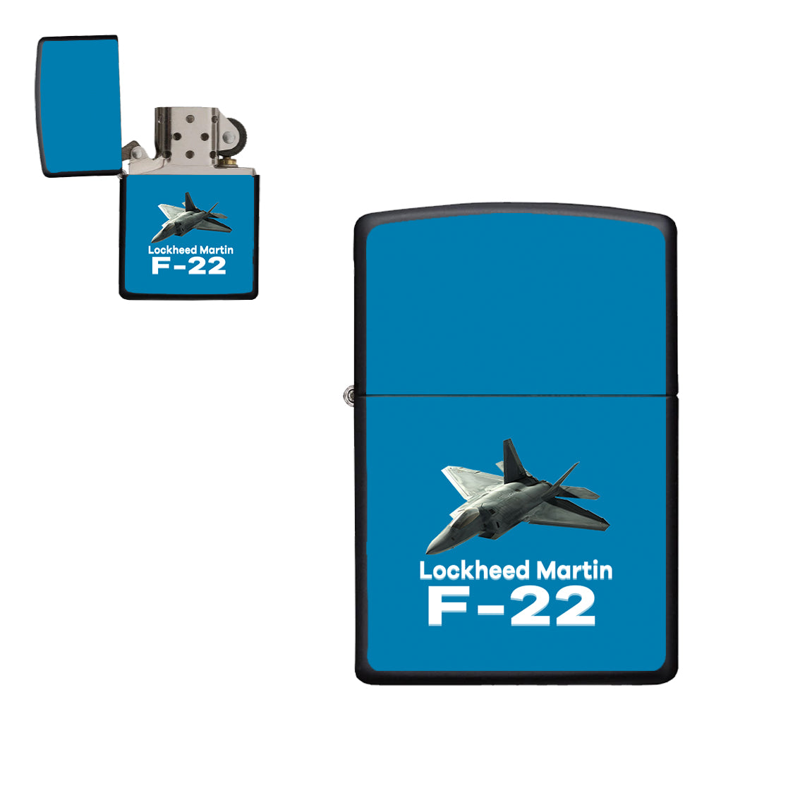 The Lockheed Martin F22 Designed Metal Lighters