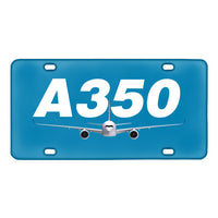 Thumbnail for Super Airbus A350 Designed Metal (License) Plates