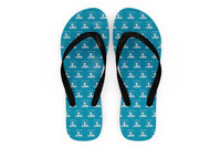 Thumbnail for Air Traffic Controllers - We Rule The Sky Designed Slippers (Flip Flops)
