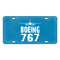 Thumbnail for Boeing 767 & Plane Designed Metal (License) Plates
