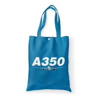 Thumbnail for Super Airbus A350 Designed Tote Bags
