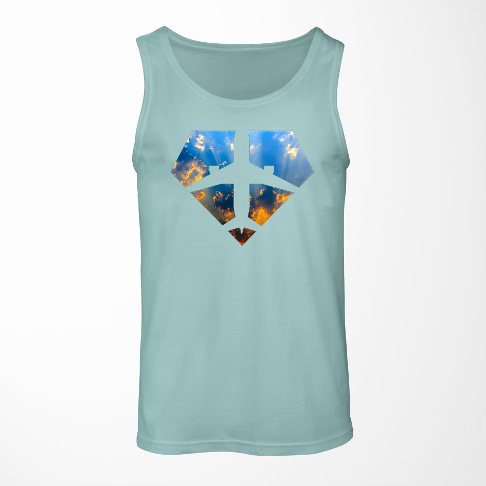 Supermen of The Skies (Sunrise) Designed Tank Tops