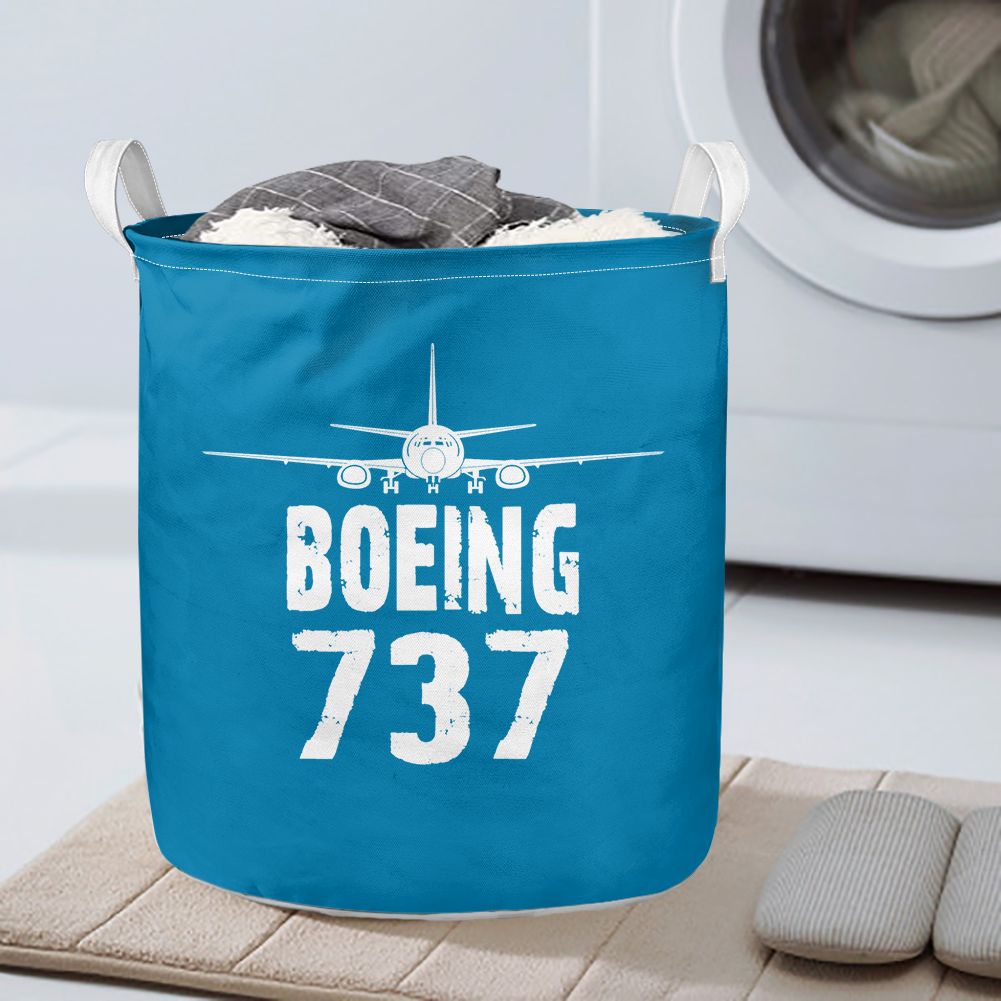 Boeing 737 & Plane Designed Laundry Baskets