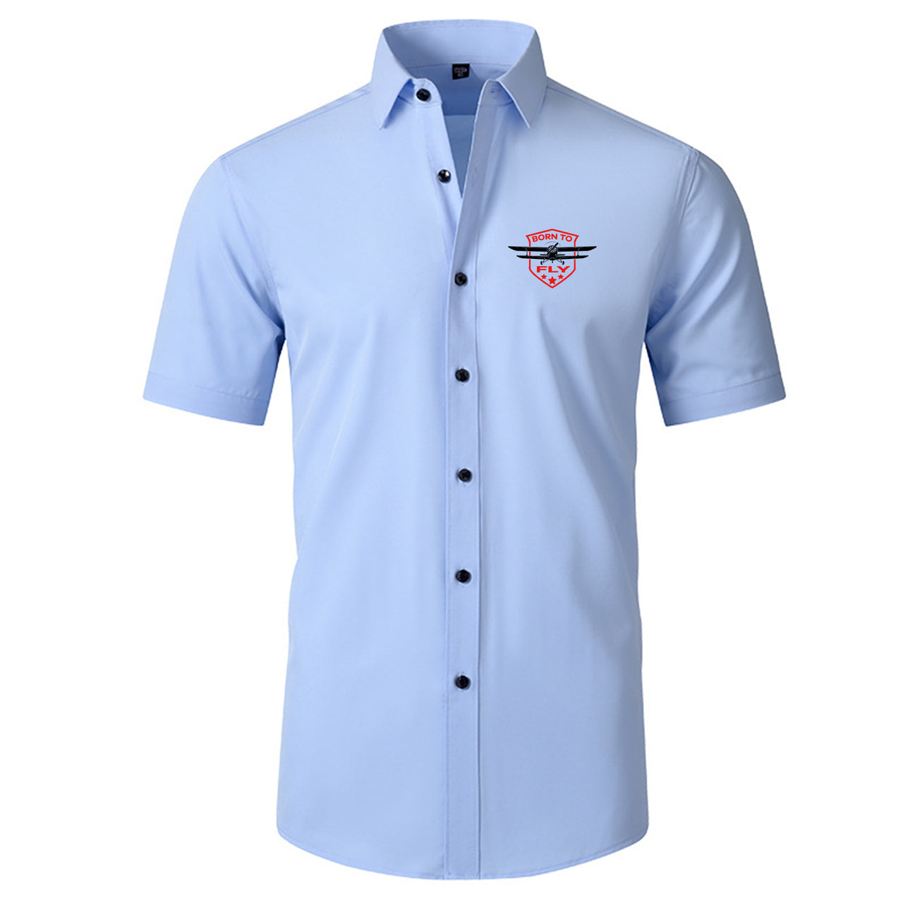 Born To Fly Designed Designed Short Sleeve Shirts