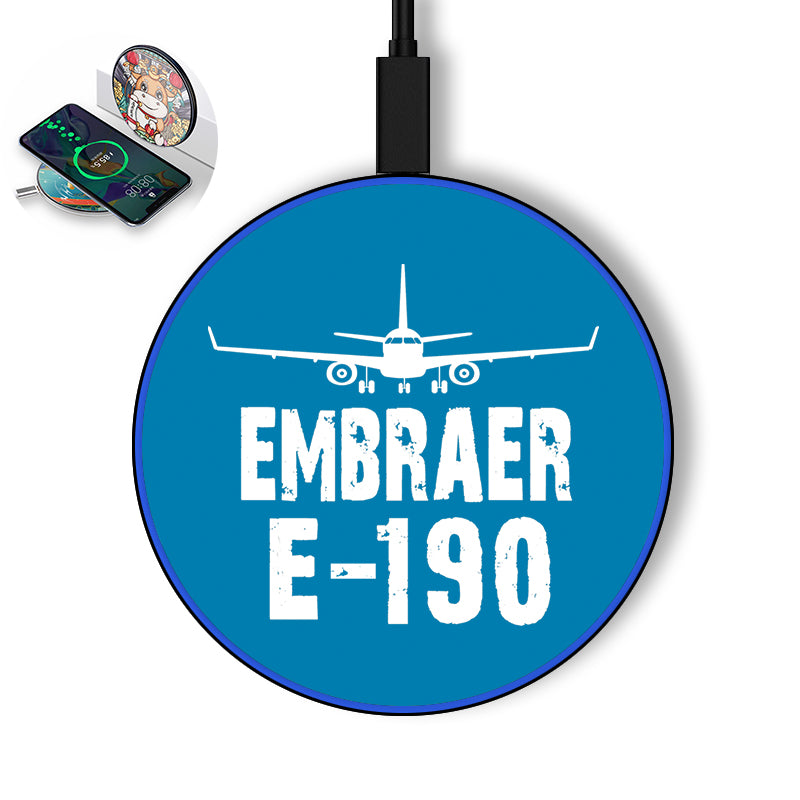 Embraer E-190 & Plane Designed Wireless Chargers