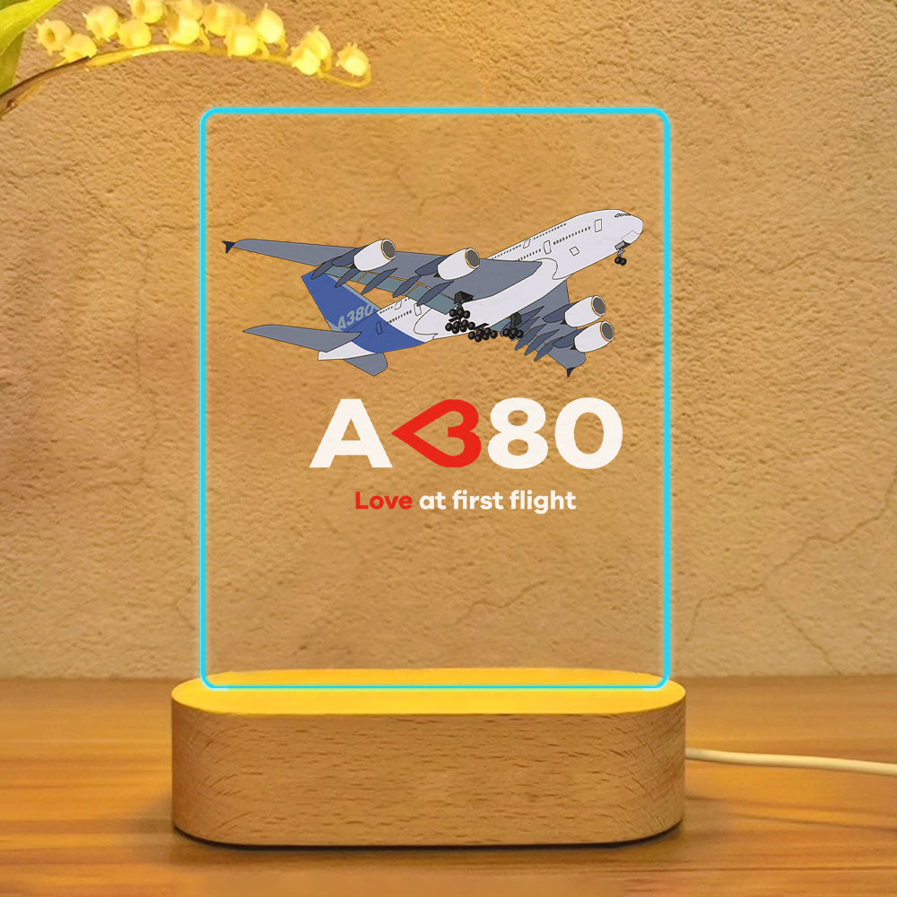 Airbus A380 Love at first flight Designed Night Lamp