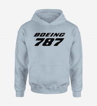 Thumbnail for Boeing 787 & Text Designed Hoodies