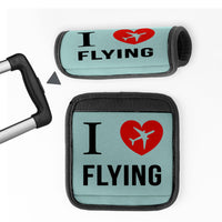Thumbnail for I Love Flying Designed Neoprene Luggage Handle Covers