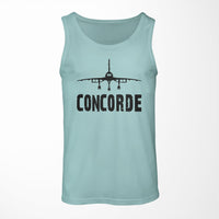 Thumbnail for Concorde & Plane Designed Tank Tops