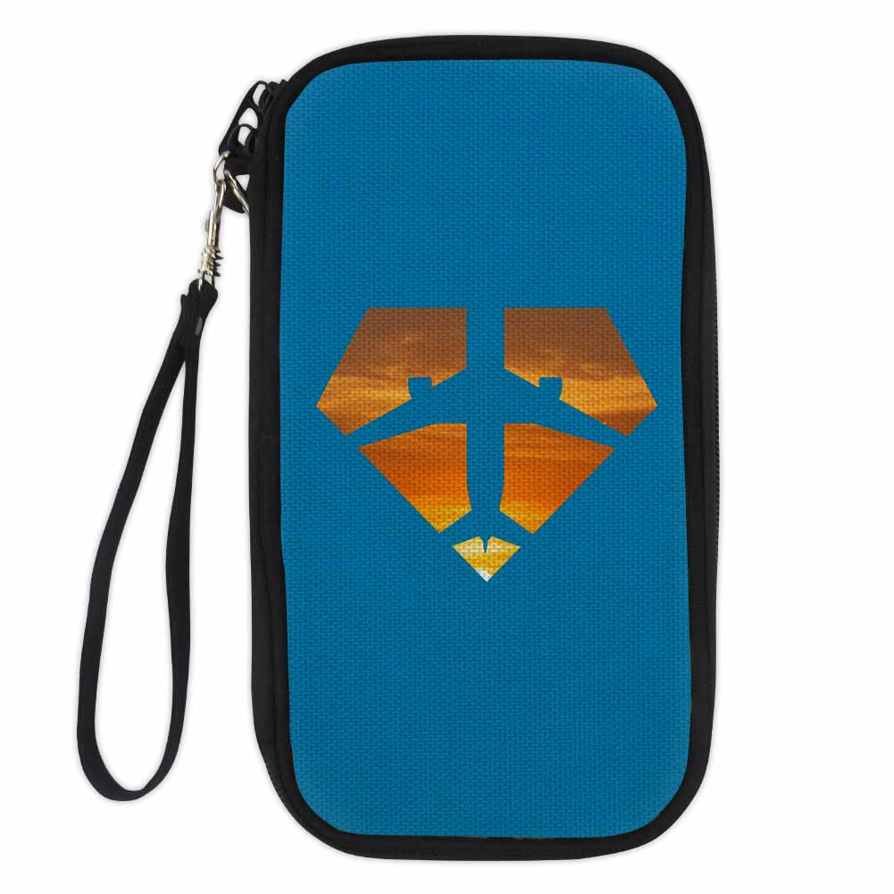 Supermen of The Skies (Sunset) Designed Travel Cases & Wallets