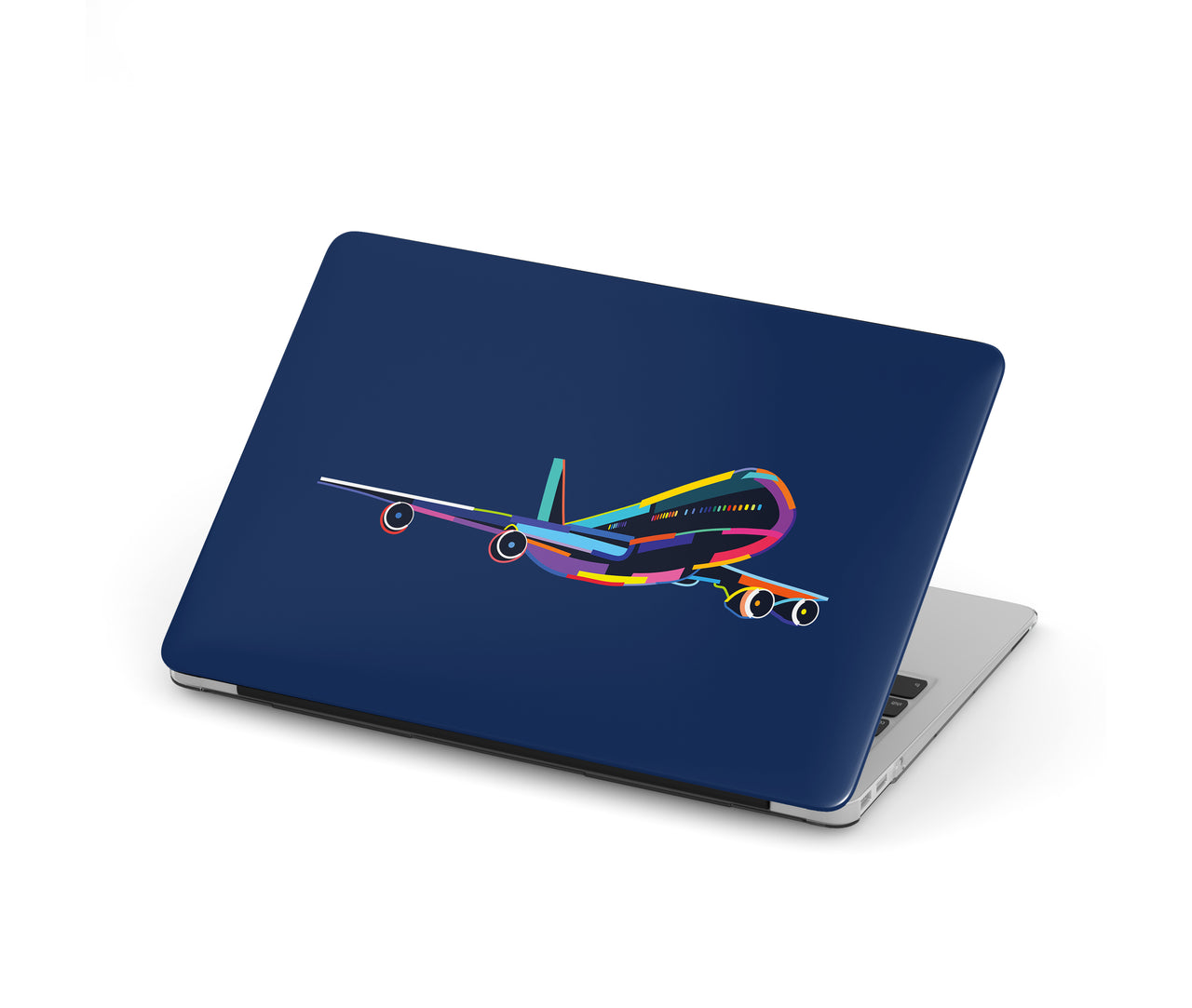 Multicolor Airplane Designed Macbook Cases