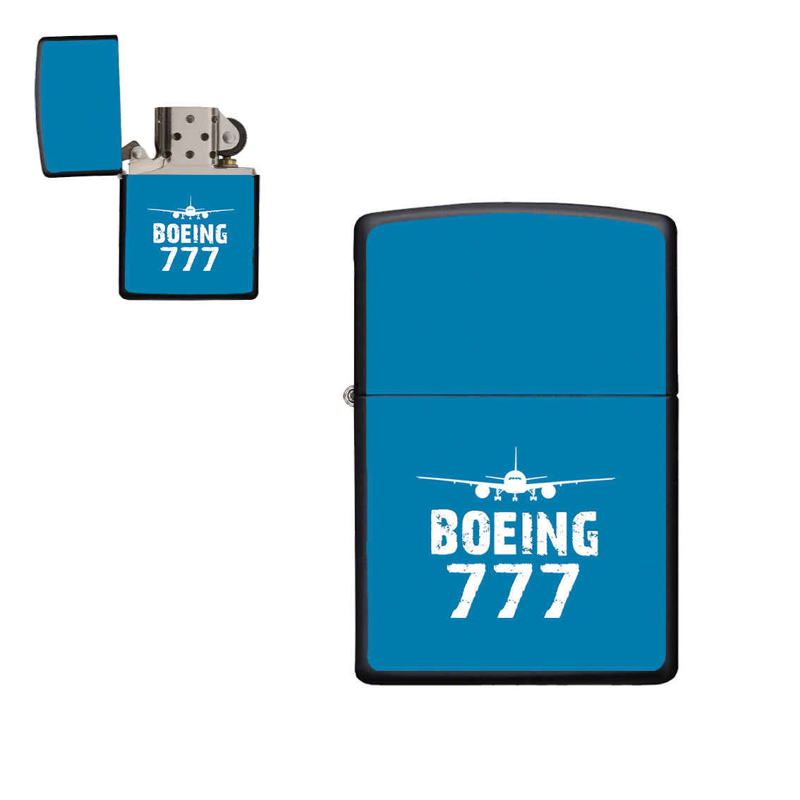 Boeing 777 & Plane Designed Metal Lighters Aviation Shop