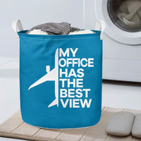 Thumbnail for My Office Has The Best View Designed Laundry Baskets