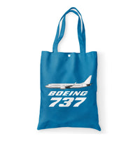 Thumbnail for The Boeing 737 Designed Tote Bags