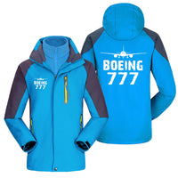 Thumbnail for Boeing 777 & Plane Designed Thick Skiing Jackets